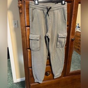 H&M Olive Cargo Joggers